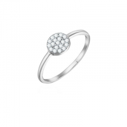 Bague Cristal Femme -...