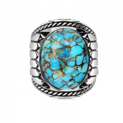 BAGUE TURQUOISE INDIANA...