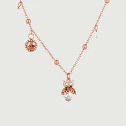 Collier Femme Doré Rose...