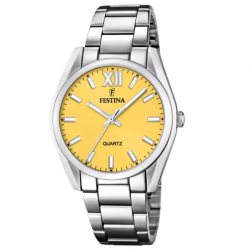 Montre FESTINA Femme Jaune...