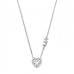 Collier Michael Kors cœur en Argent 925 serti de zircones – MKC1520AN040