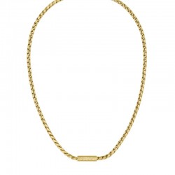 Collier Homme Acier Or...