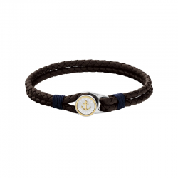 Bracelet Cuir Marron Tommy...