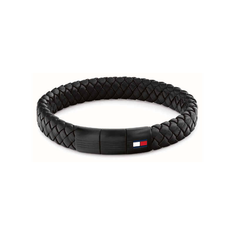 Bracelet Round Braided Noir Tommy Hilfiger | 2790662