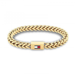 Bracelet Braided Metal Doré Homme Tommy Hilfiger | 2790648S