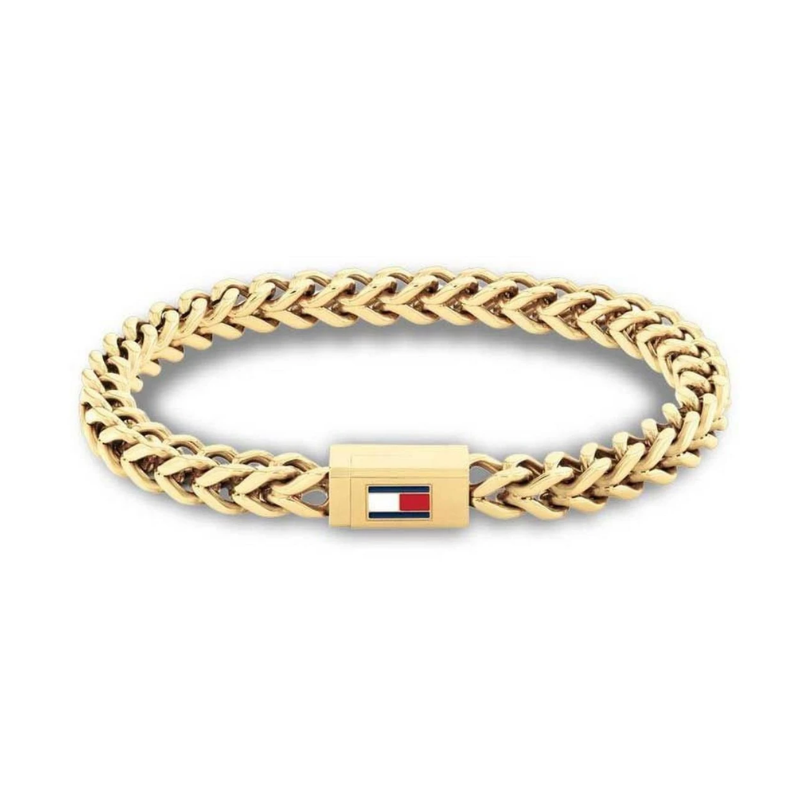 Bracelet Braided Metal Doré Homme Tommy Hilfiger | 2790648S