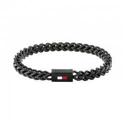 Bracelet Braided Metal Noir Homme Tommy Hilfiger | 2790649S