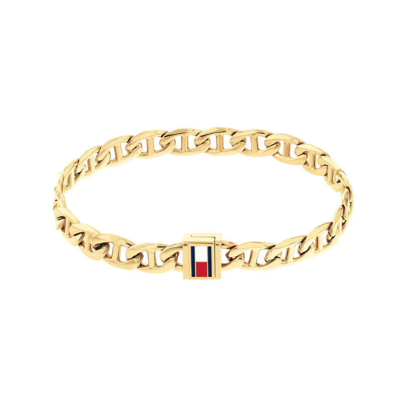 Bracelet Oceanic Acier Doré Homme Tommy Hilfiger | 2790646S