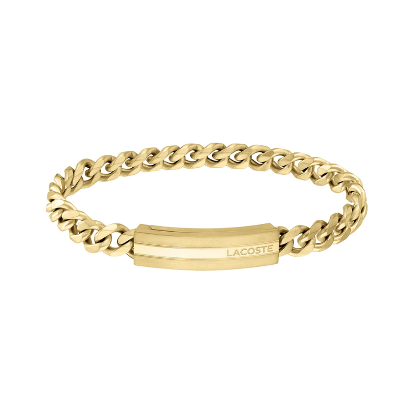 Bracelet Homme Lacoste Acier Doré | 2040092