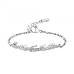 Bracelet Crocodiles Acier Gris Lacoste|2040509