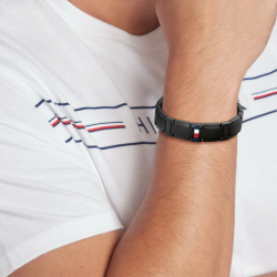 Bracelet Jameson en Acier Noir Tommy Hilfiger | 2790659