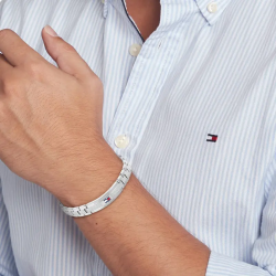 Bracelet Nelson H-Link Acier Homme Tommy Hilfiger | 2790419