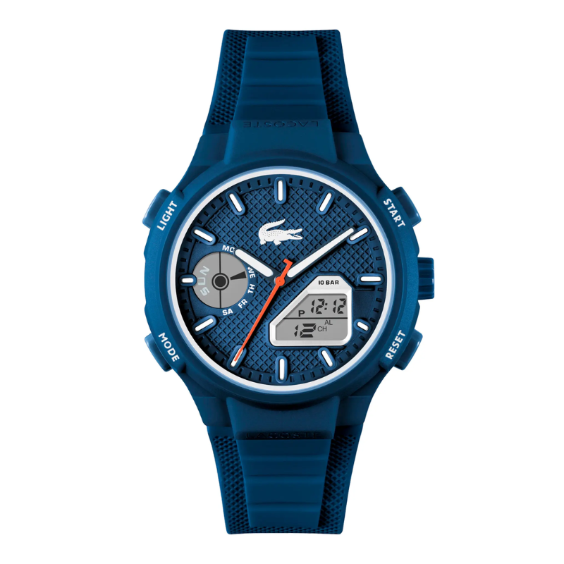 Montre Silicone Homme Lacoste LC33 Bleu et Blanc | 2011370