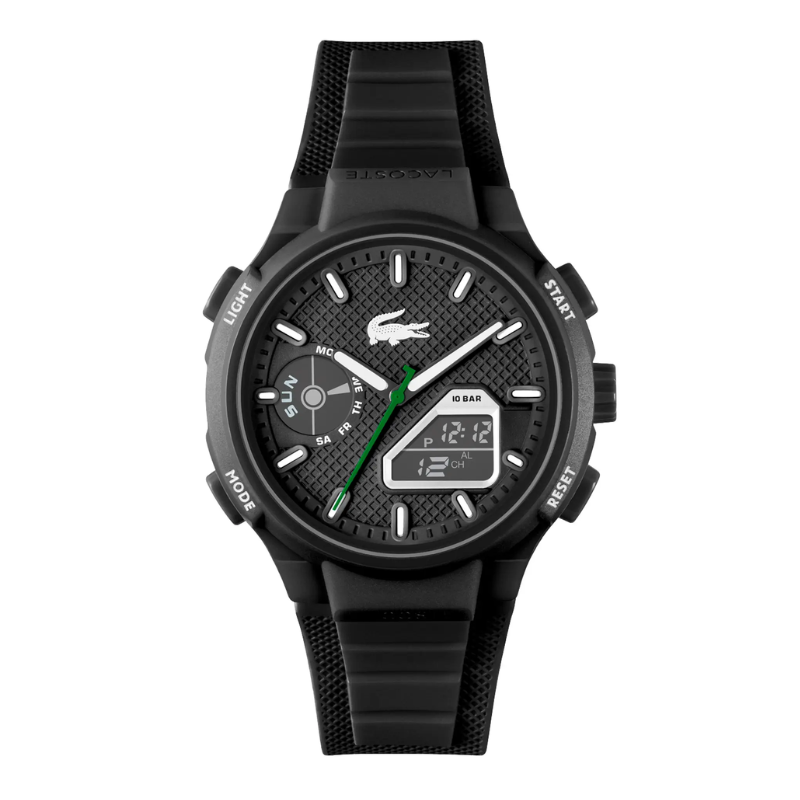 Montre Silicone Homme Lacoste LC33 Noir et Blanc | 2011365
