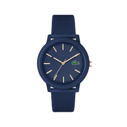 Montre Silicone Homme Lacoste 12.12 Bleu et Rosé  | 2011234