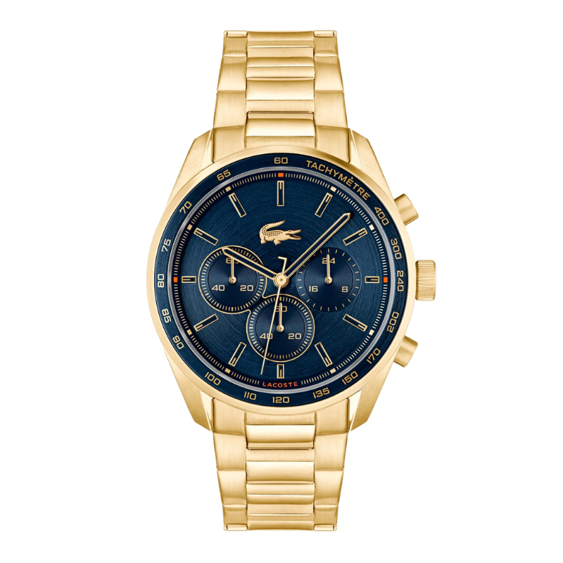 Montre Homme Lacoste Boston Acier Doré Bleu | 2011381