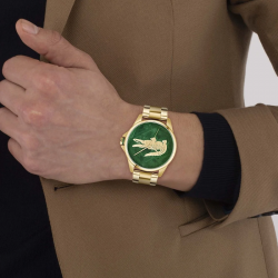 Montre Homme Lacoste Le Croc Acier Doré | 2011394