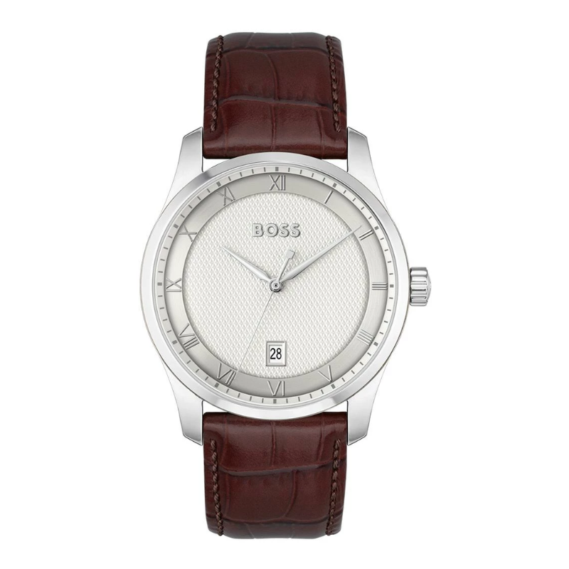 Montre Homme Boss Principle Cuir Marron | 1514114