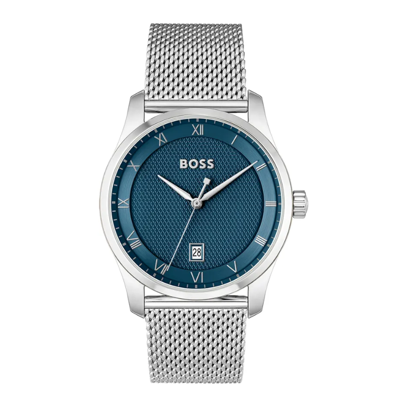 Montre Homme Boss Principle Acier Bleu | 1514115