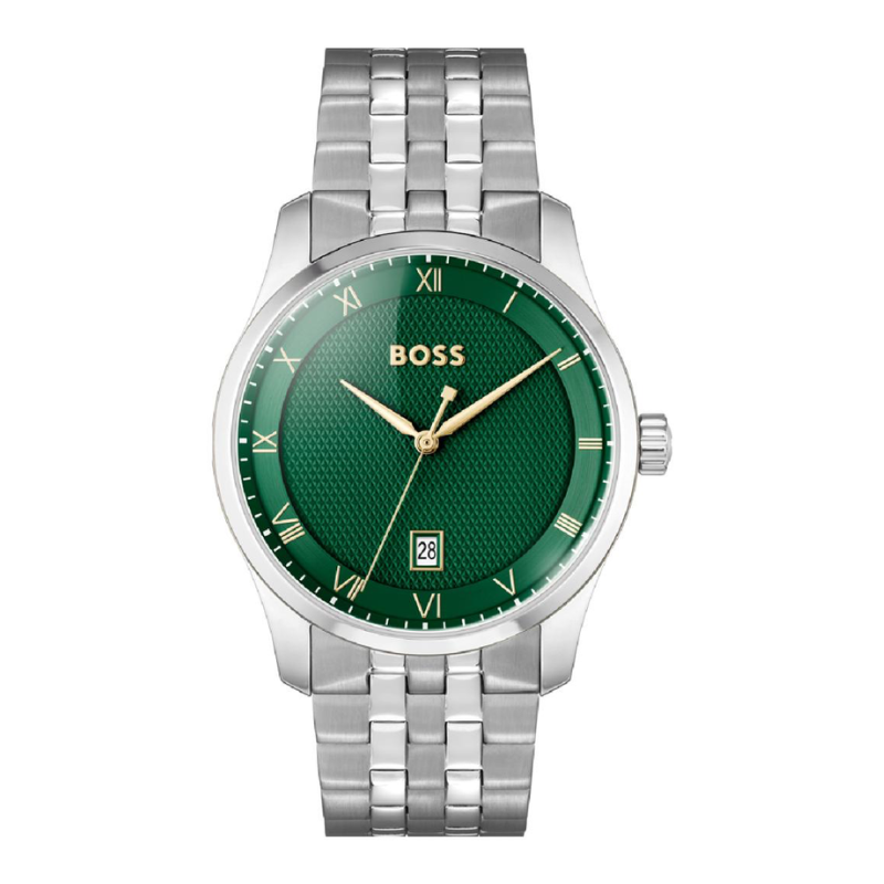Montre Homme Boss Principle Acier Vert | 1514124