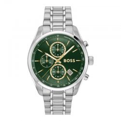 Montre Homme Boss Grand Prix Acier Vert | 1514266