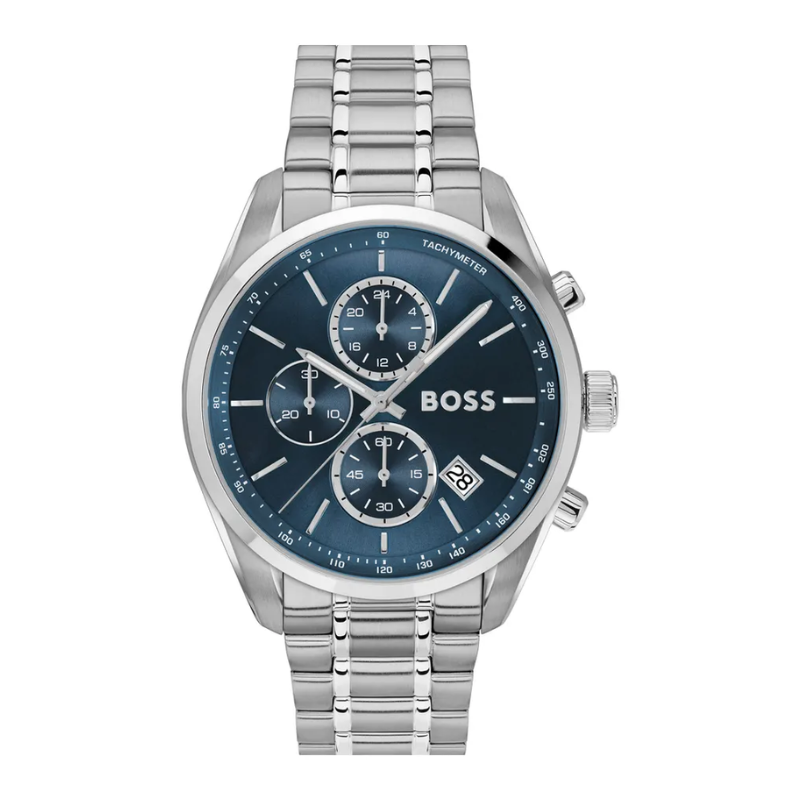 Montre Homme Boss Grand Prix Acier Bleu | 1514226