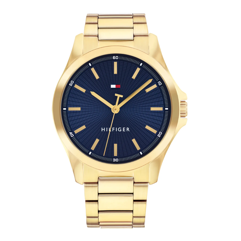Montre Homme Tommy Hilfiger Bruce Doré Bleu | 1710679