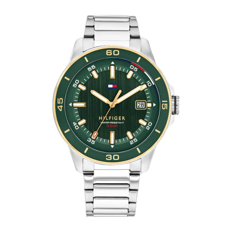Montre Homme Tommy Hilfiger Remy Acier Vert | 1792230