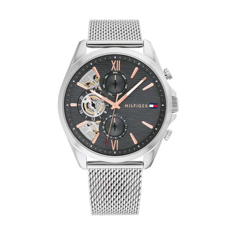 Montre Homme Tommy Hilfiger Baker Acier Noir | 1710646