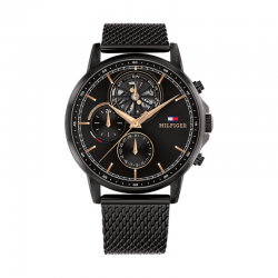Montre Homme Tommy Hilfiger Stewart Noir Rosé | 1710610