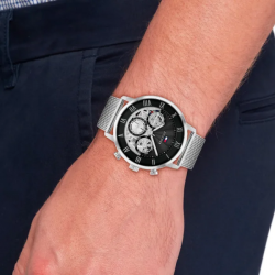 Montre Homme Tommy Hilfiger Legend Acier Noir | 1710708