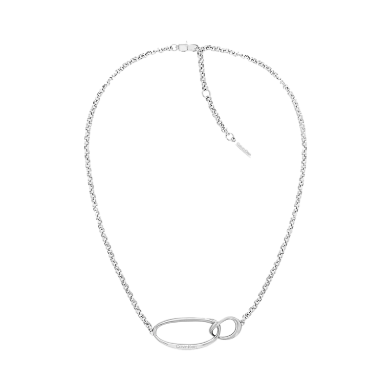 Collier Pendentif Forme Organique Argenté Calvin Klein | 35000353