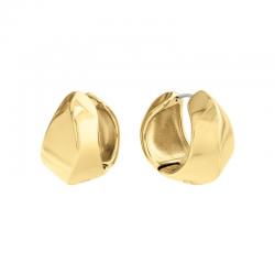 Créoles Calvin Klein Sculpted Doré | 35000820