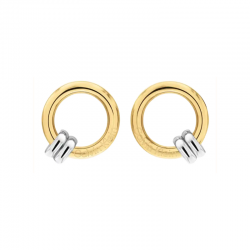 Boucles d'oreilles Duality Bicolore Calvin Klein | 35000926
