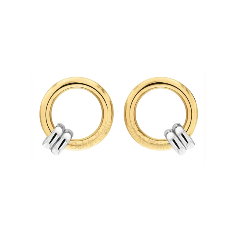 Boucles d'oreilles Duality Bicolore Calvin Klein | 35000926