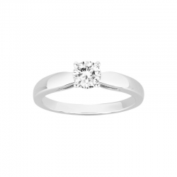 Bague Argent Solitaire...