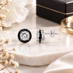 Boucles d’oreilles argent...