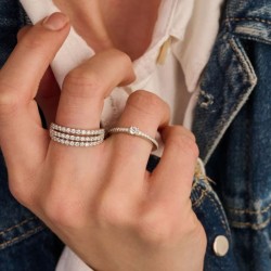 Bague TI SENTO – Argent 925...