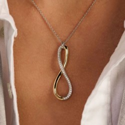 Collier TI SENTO – Argent...