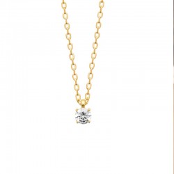 Collier plaqué or &...