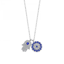 Collier Argent Femme -...