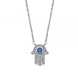 Collier Argent Femme -...