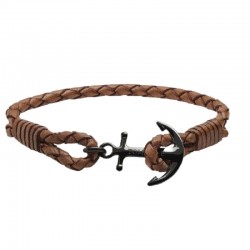 Bracelet Ancre Oxford Black...