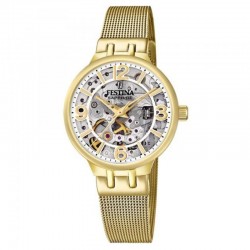 Montre Femme Skeleton -...